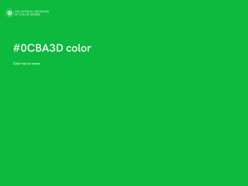 #0CBA3D color image