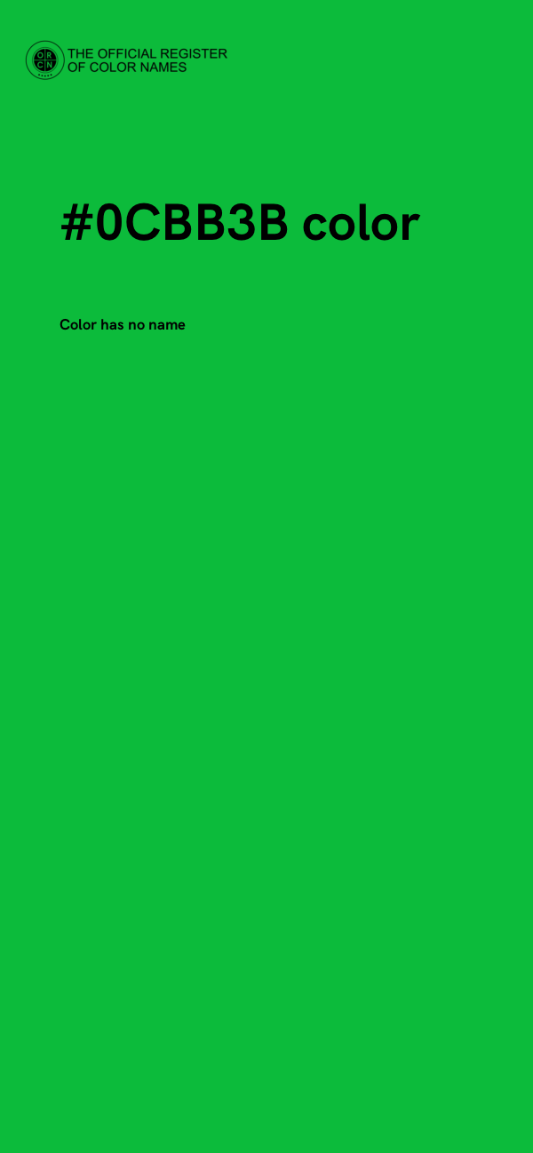 #0CBB3B color image