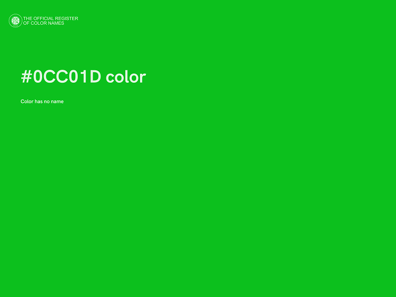 #0CC01D color image