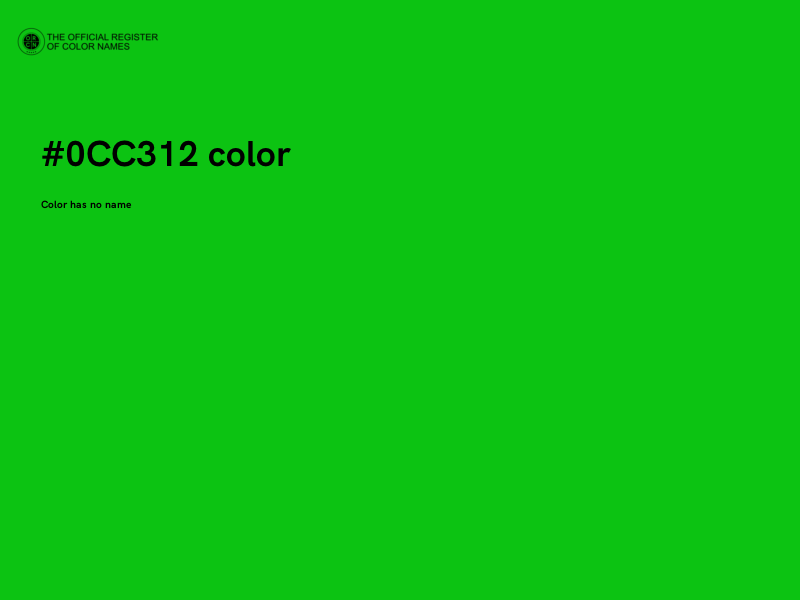 #0CC312 color image
