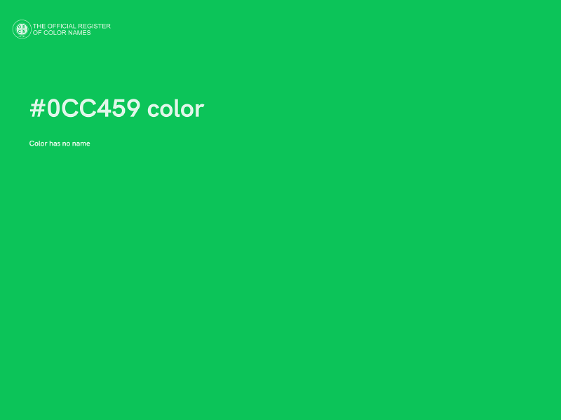 #0CC459 color image