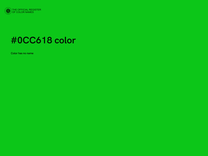 #0CC618 color image