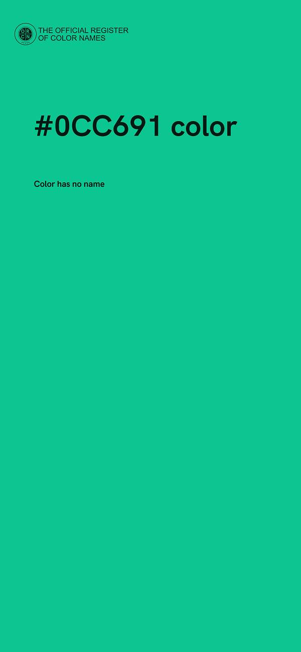 #0CC691 color image