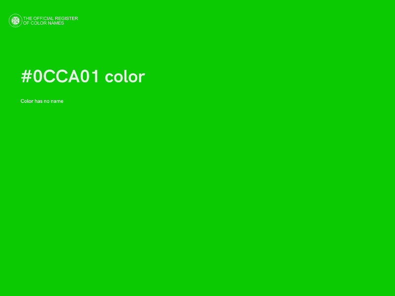 #0CCA01 color image