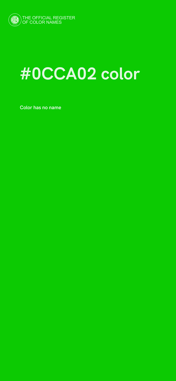 #0CCA02 color image