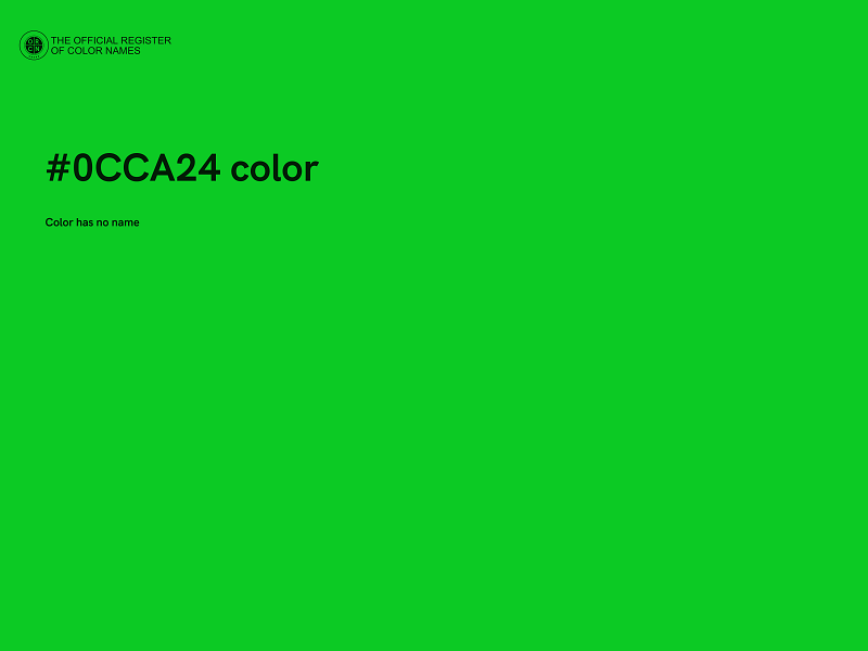 #0CCA24 color image