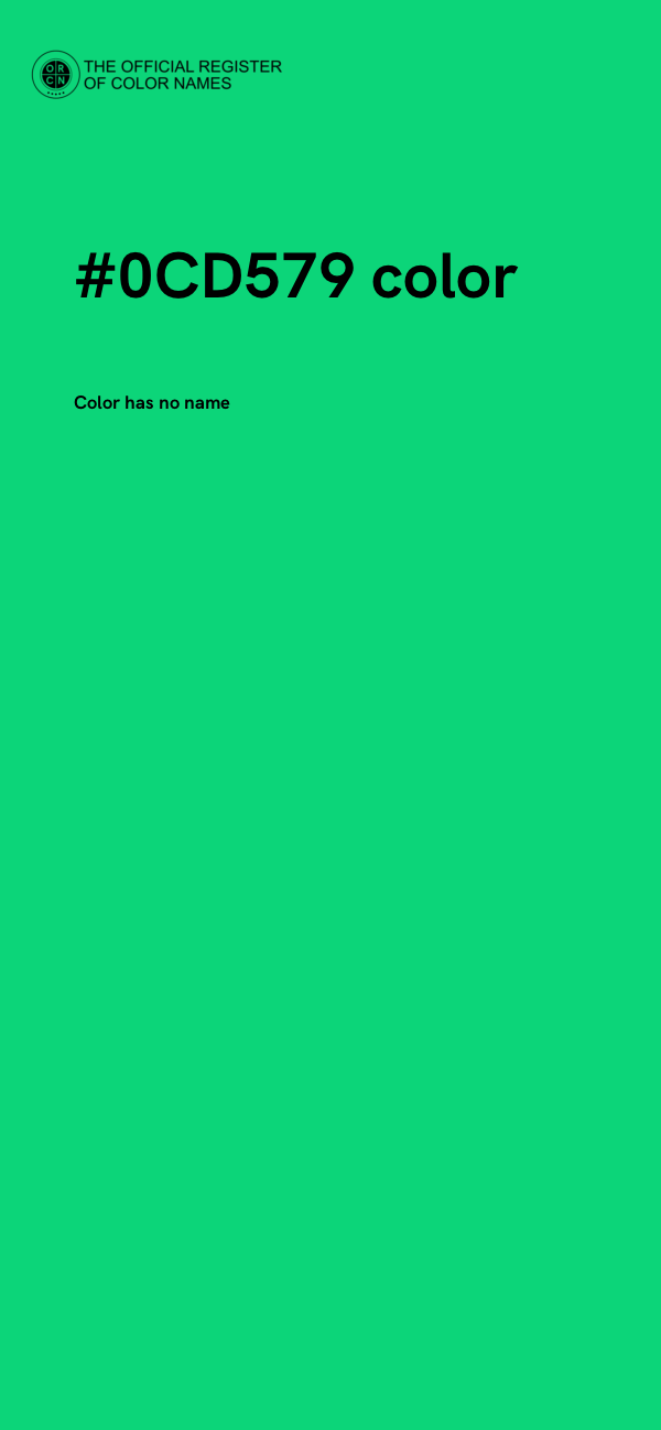 #0CD579 color image