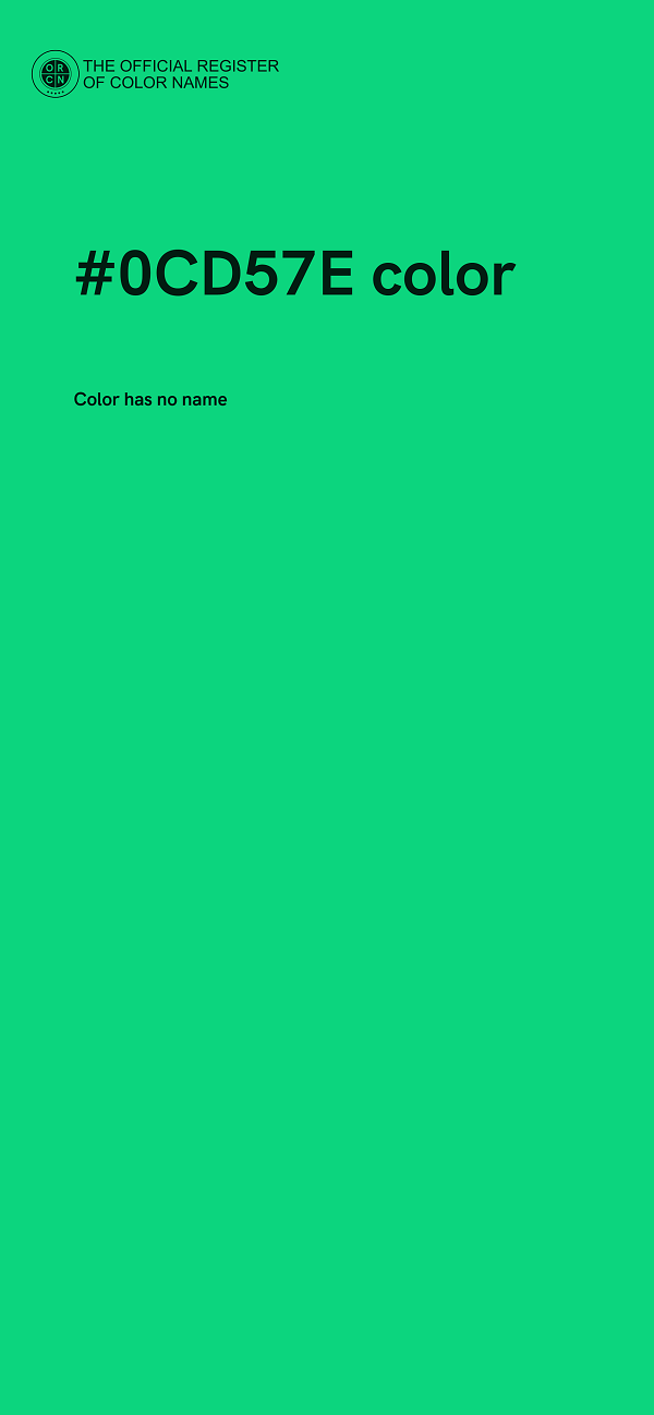 #0CD57E color image