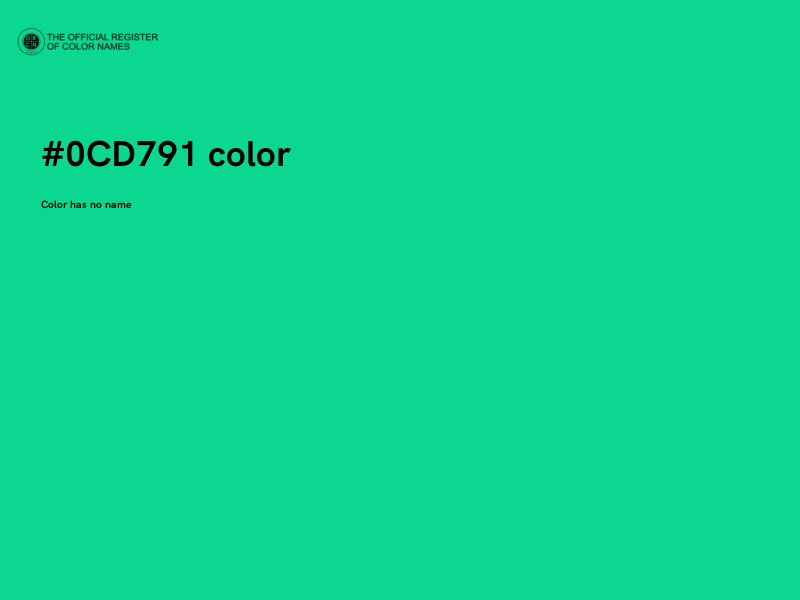 #0CD791 color image