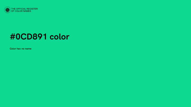 #0CD891 color image