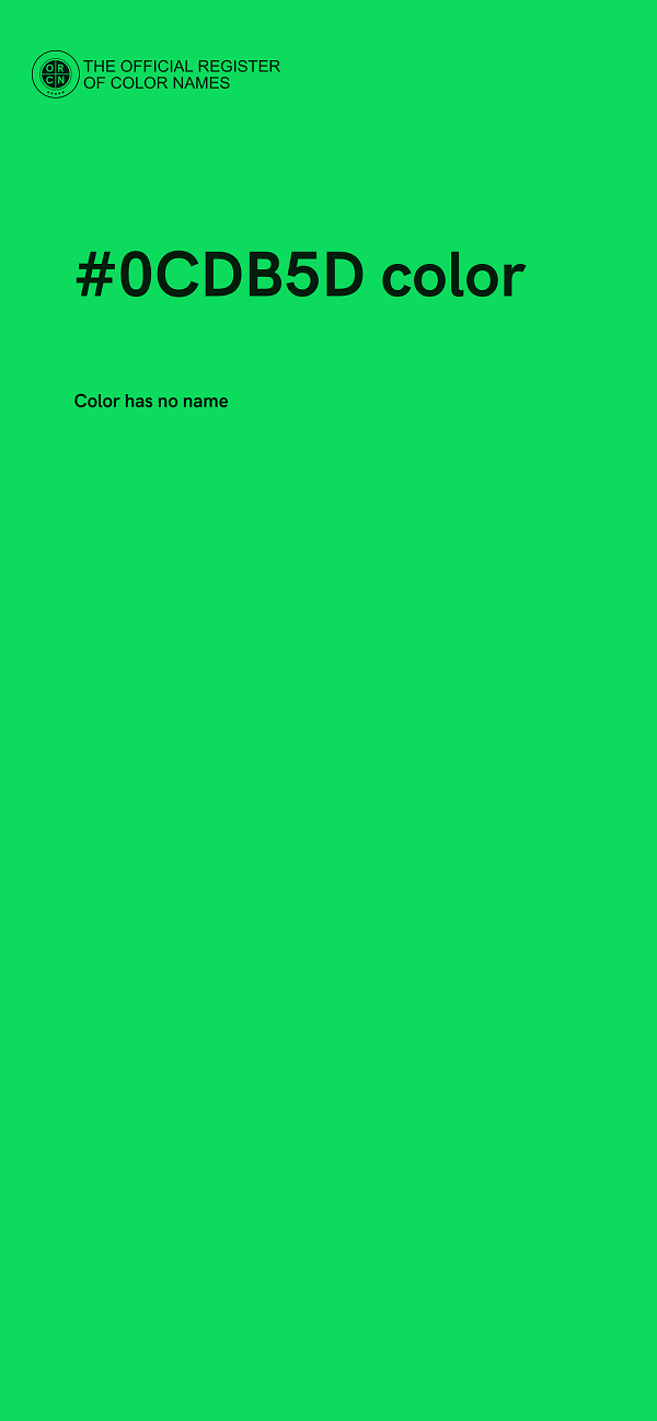 #0CDB5D color image
