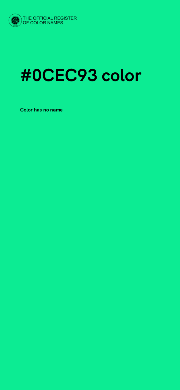 #0CEC93 color image
