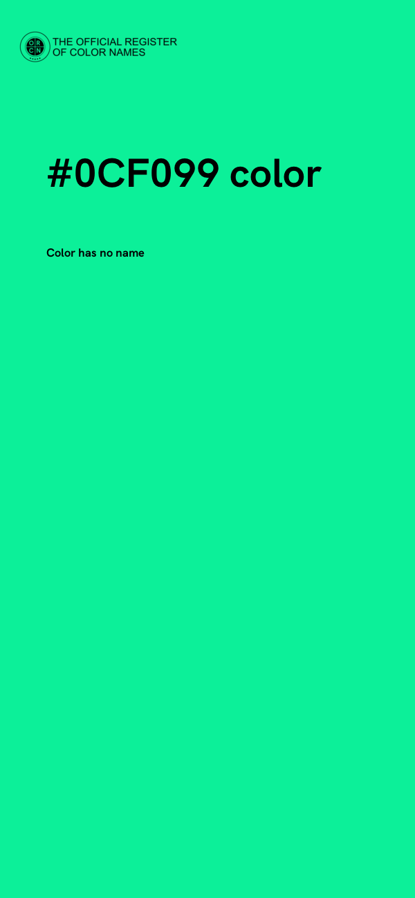 #0CF099 color image
