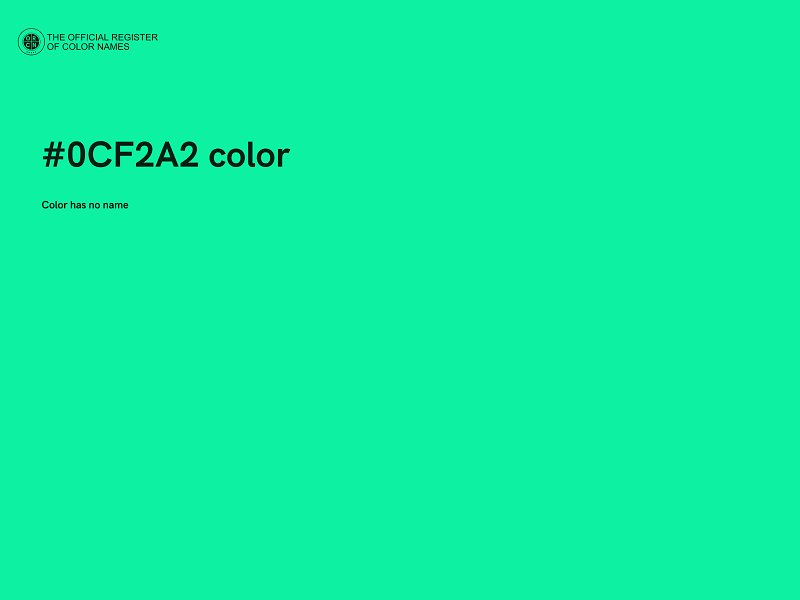 #0CF2A2 color image