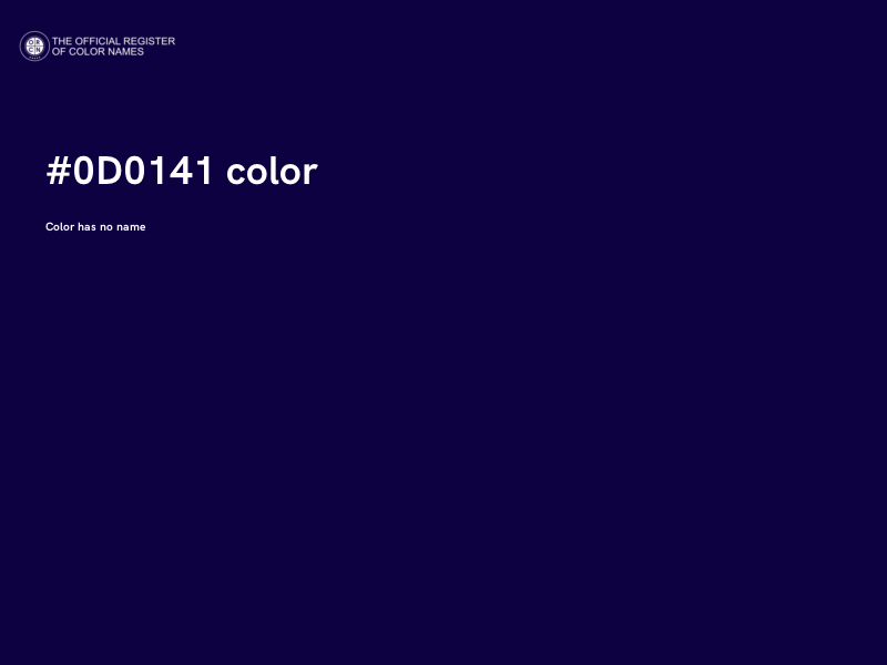 #0D0141 color image