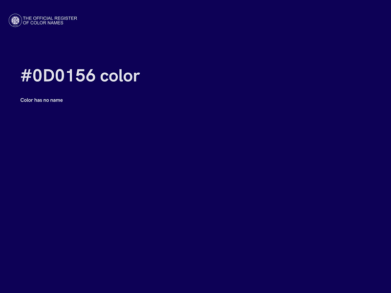#0D0156 color image