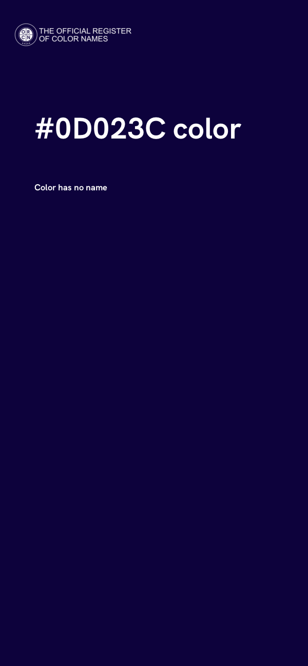 #0D023C color image