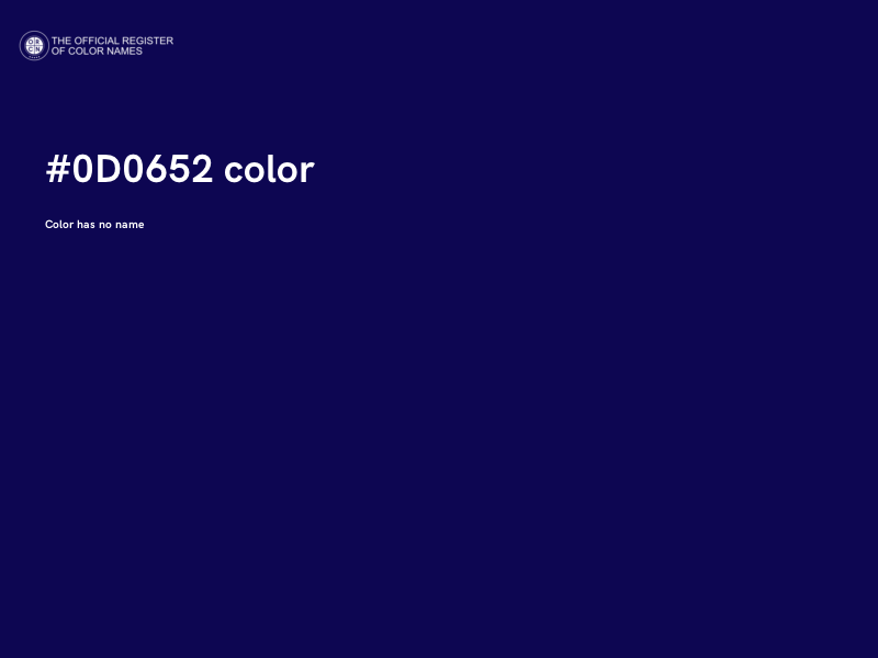 #0D0652 color image