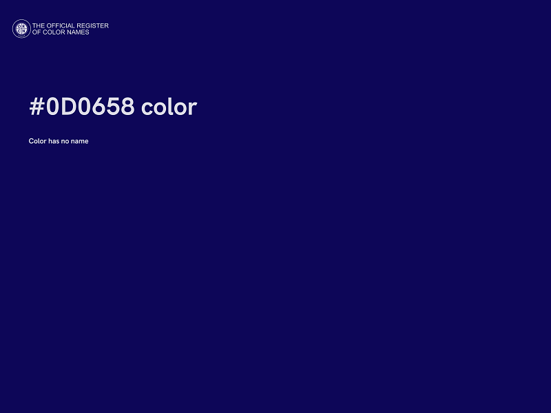 #0D0658 color image