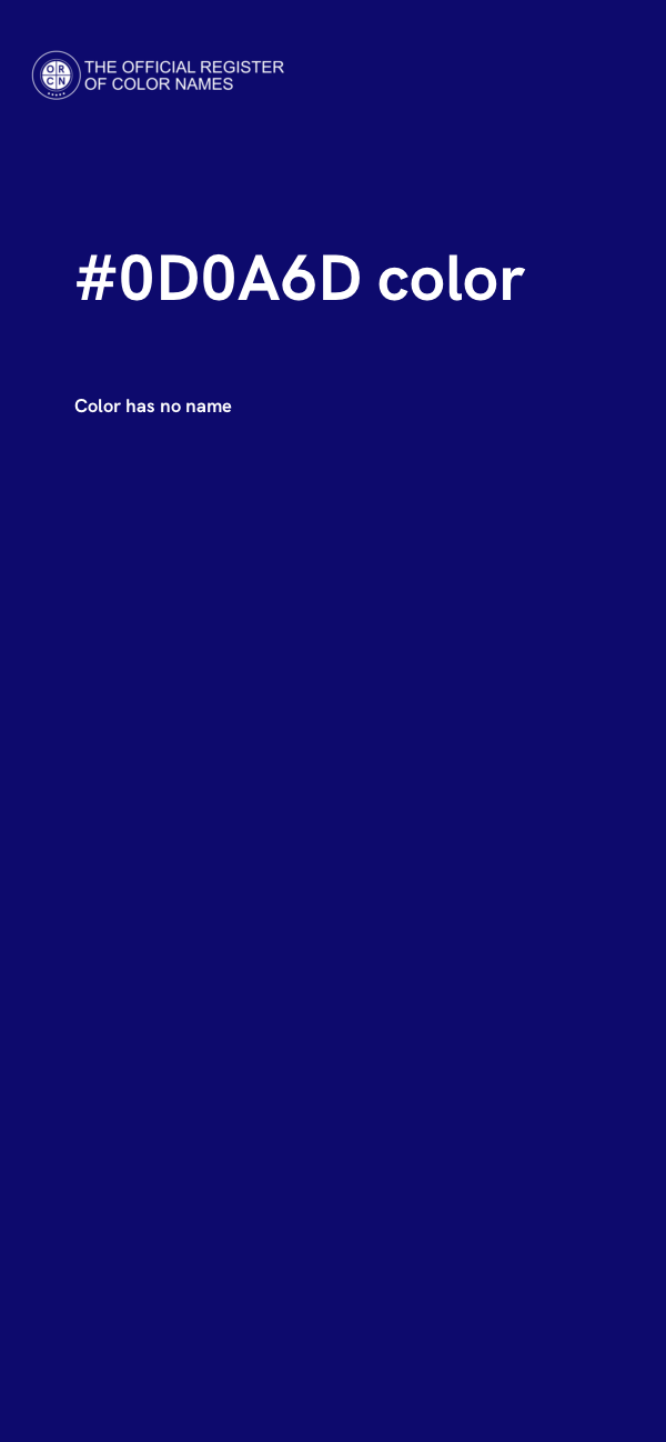 #0D0A6D color image