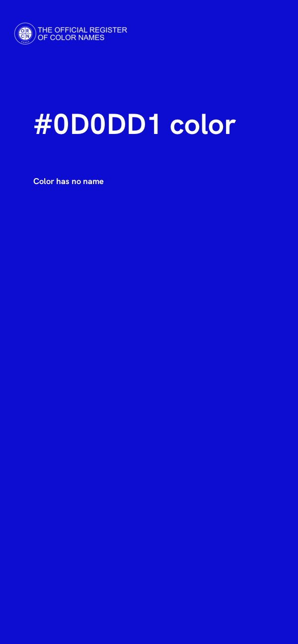 #0D0DD1 color image