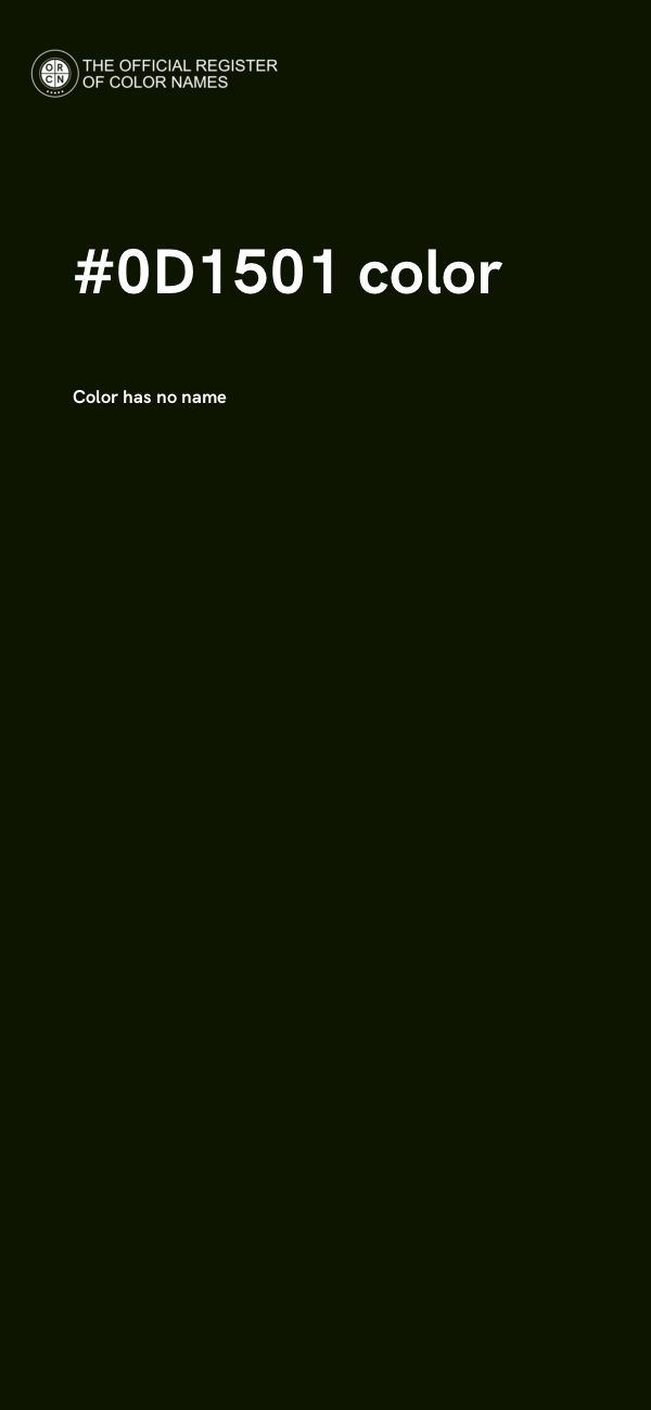 #0D1501 color image