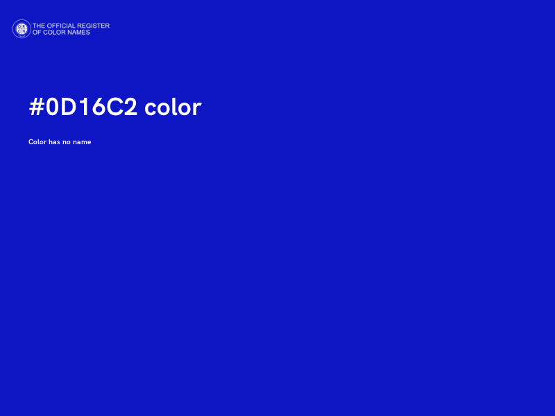 #0D16C2 color image