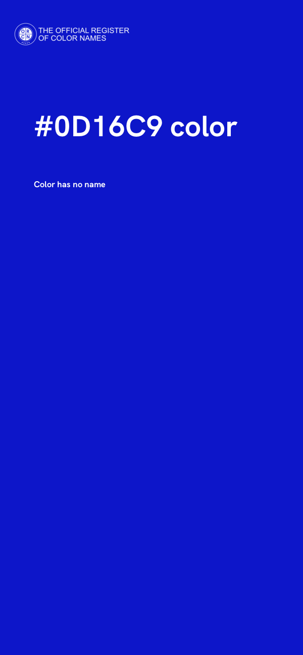 #0D16C9 color image
