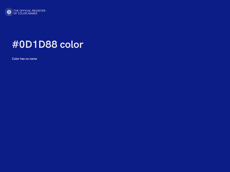 #0D1D88 color image