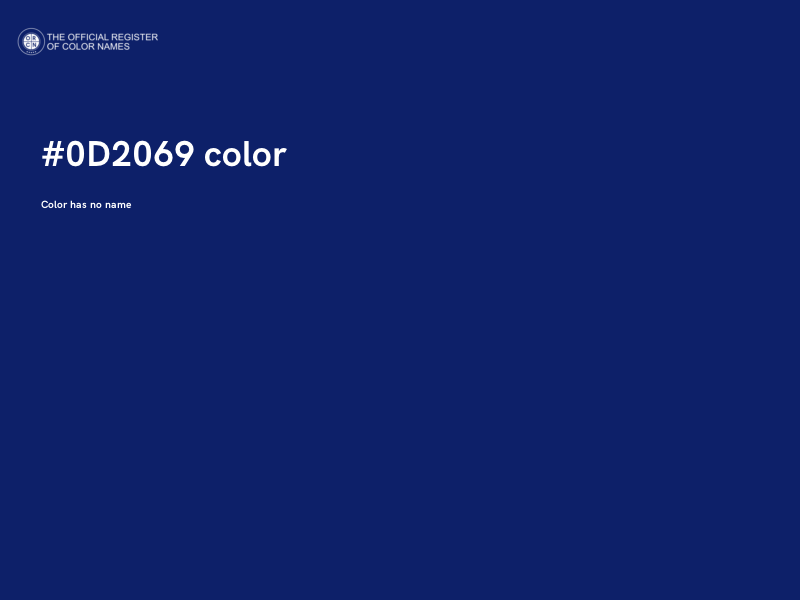 #0D2069 color image