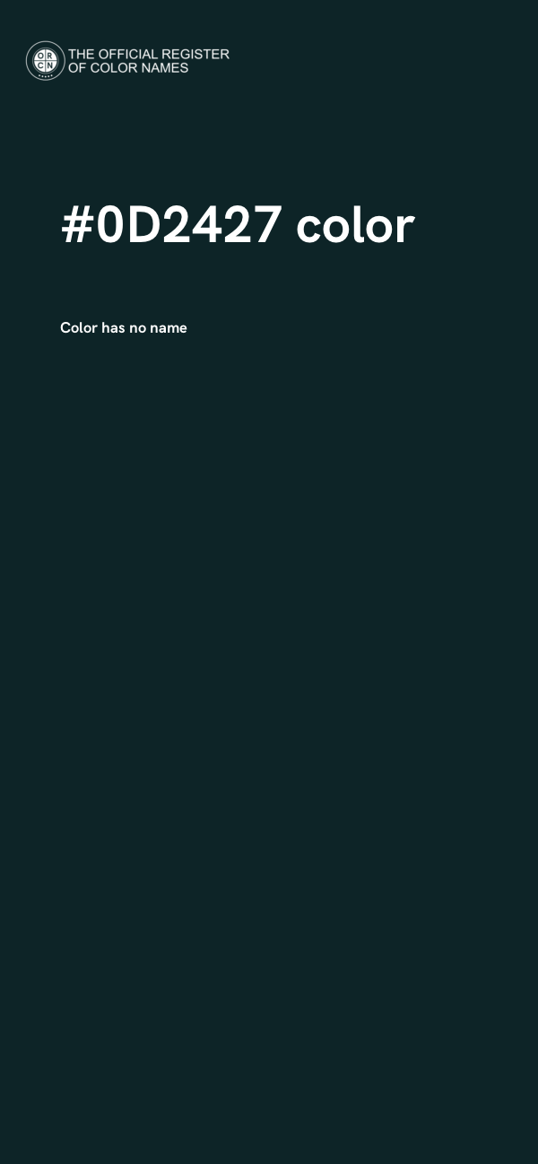 #0D2427 color image