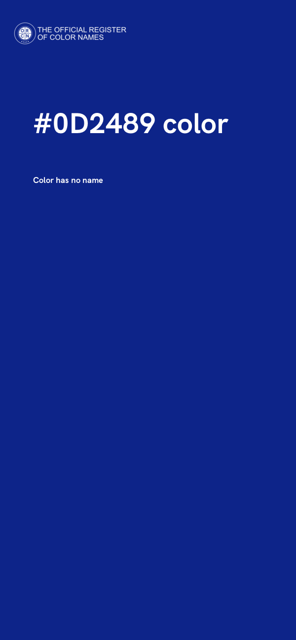 #0D2489 color image