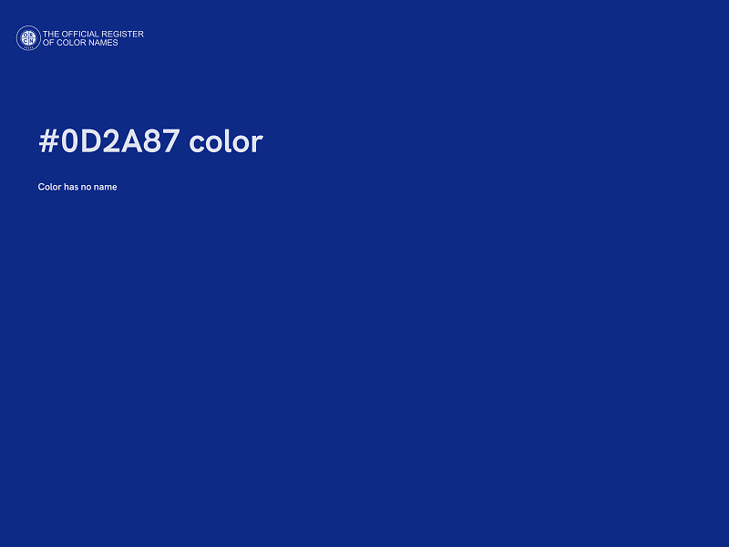 #0D2A87 color image