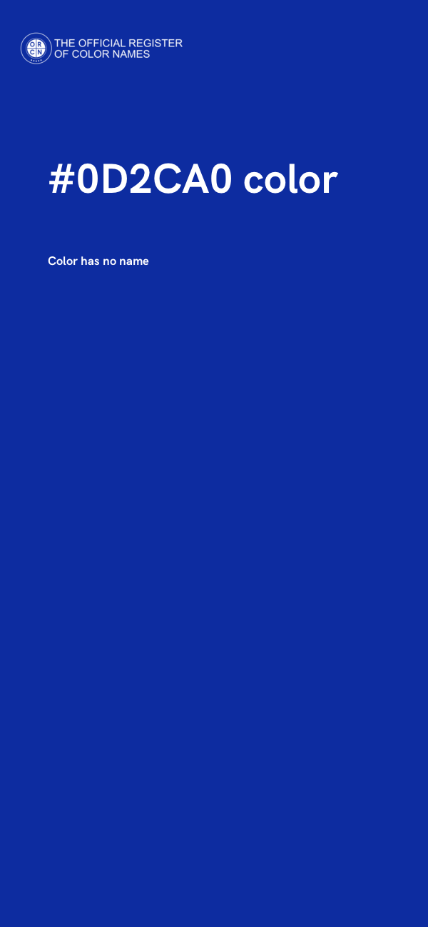 #0D2CA0 color image