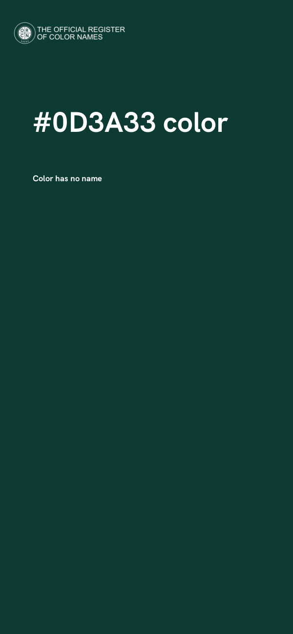 #0D3A33 color image