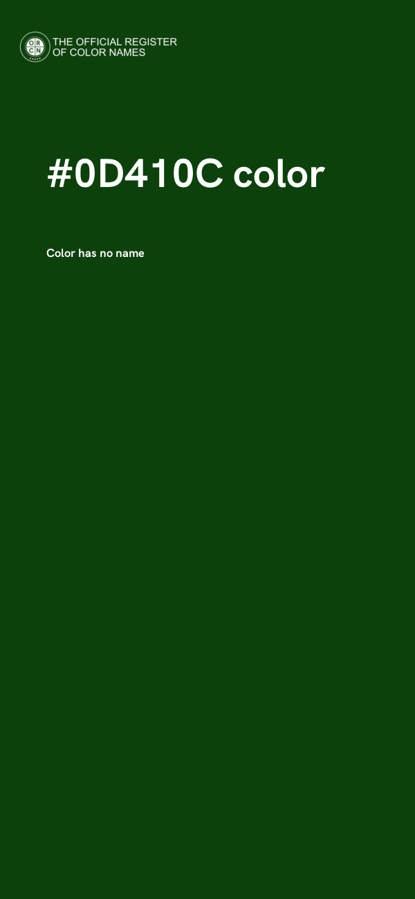 #0D410C color image