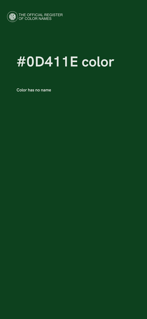 #0D411E color image