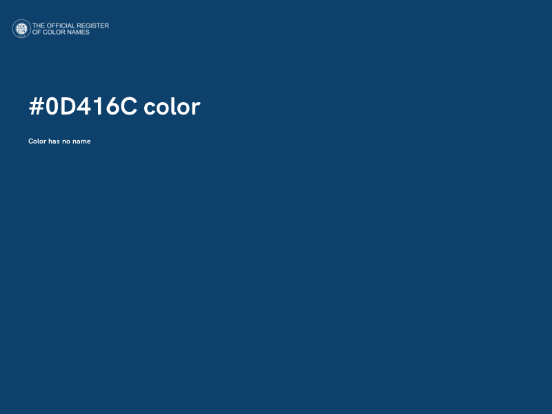 #0D416C color image