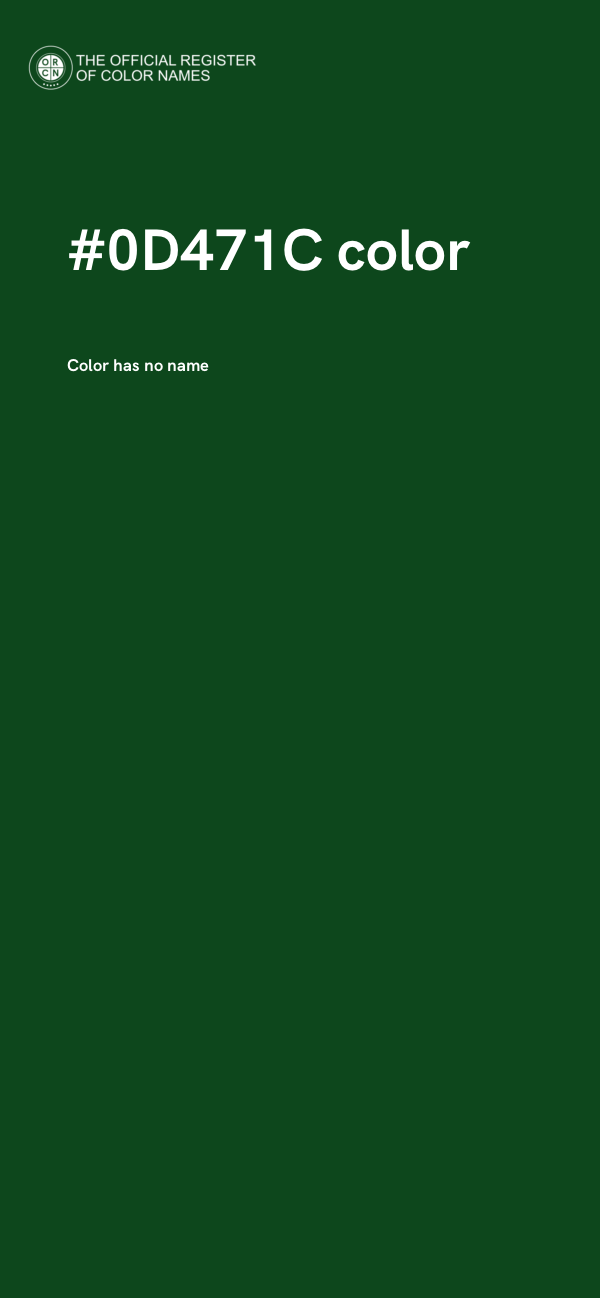 #0D471C color image
