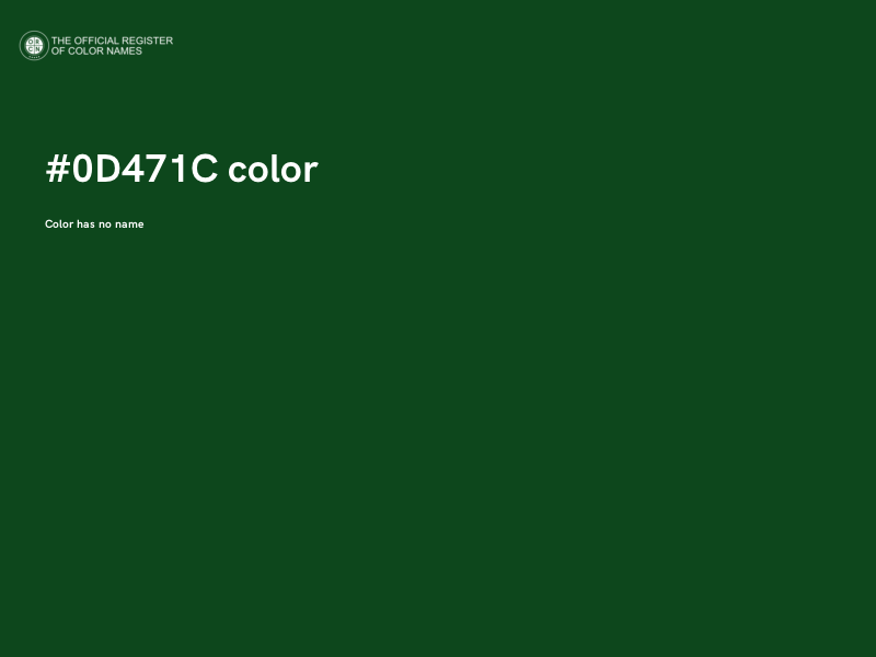 #0D471C color image