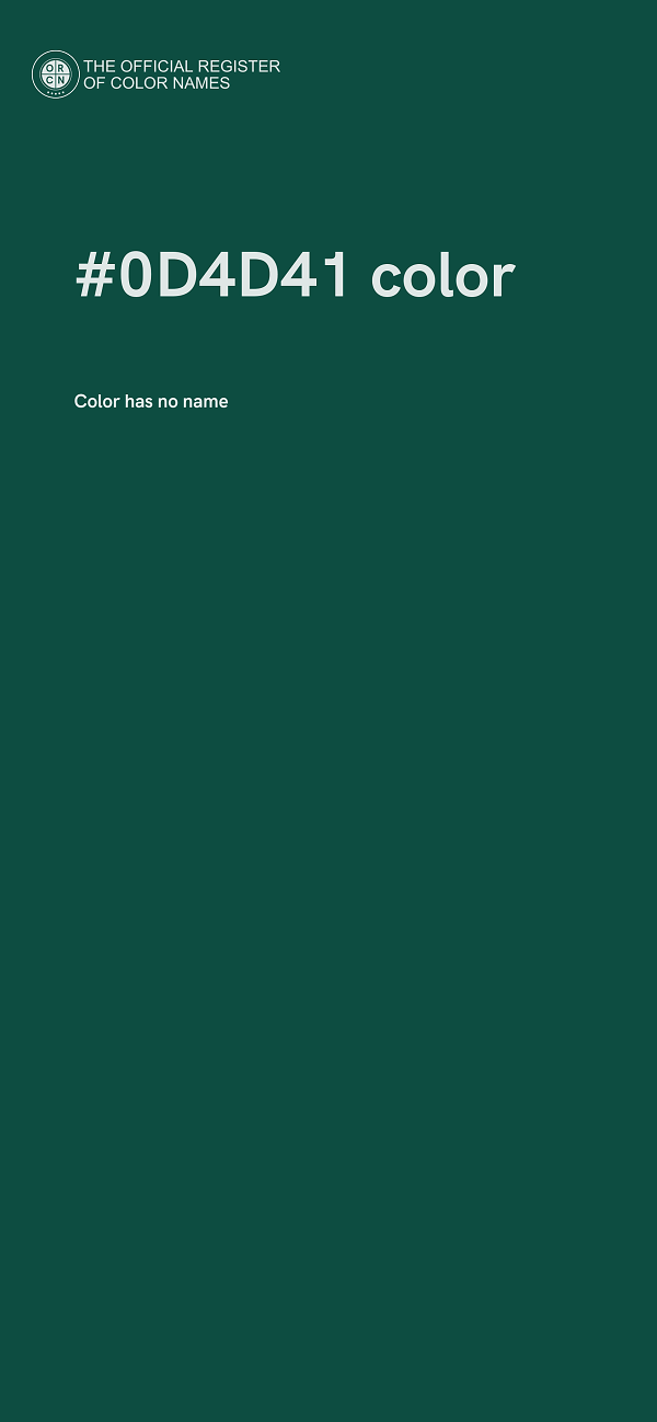 #0D4D41 color image
