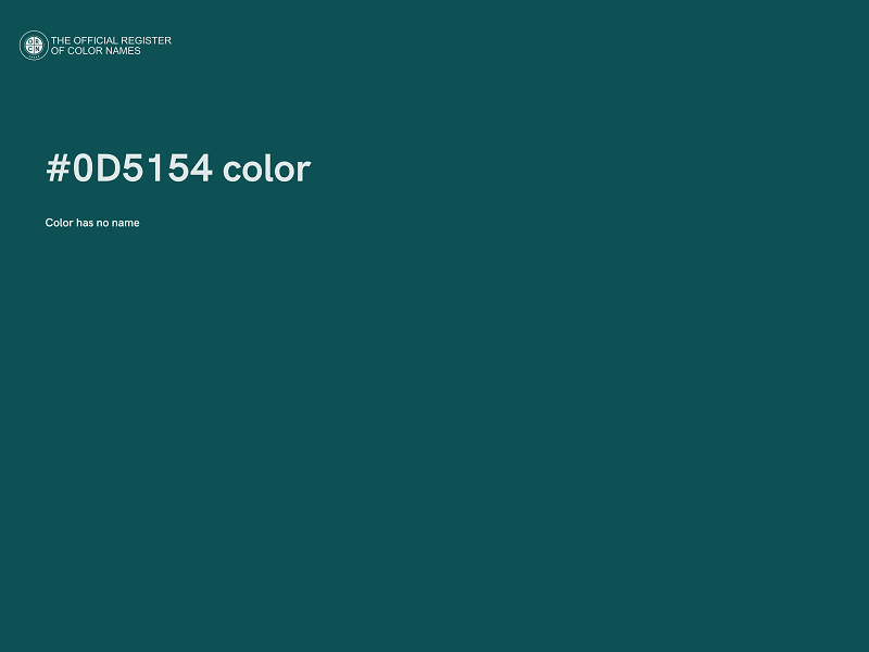 #0D5154 color image