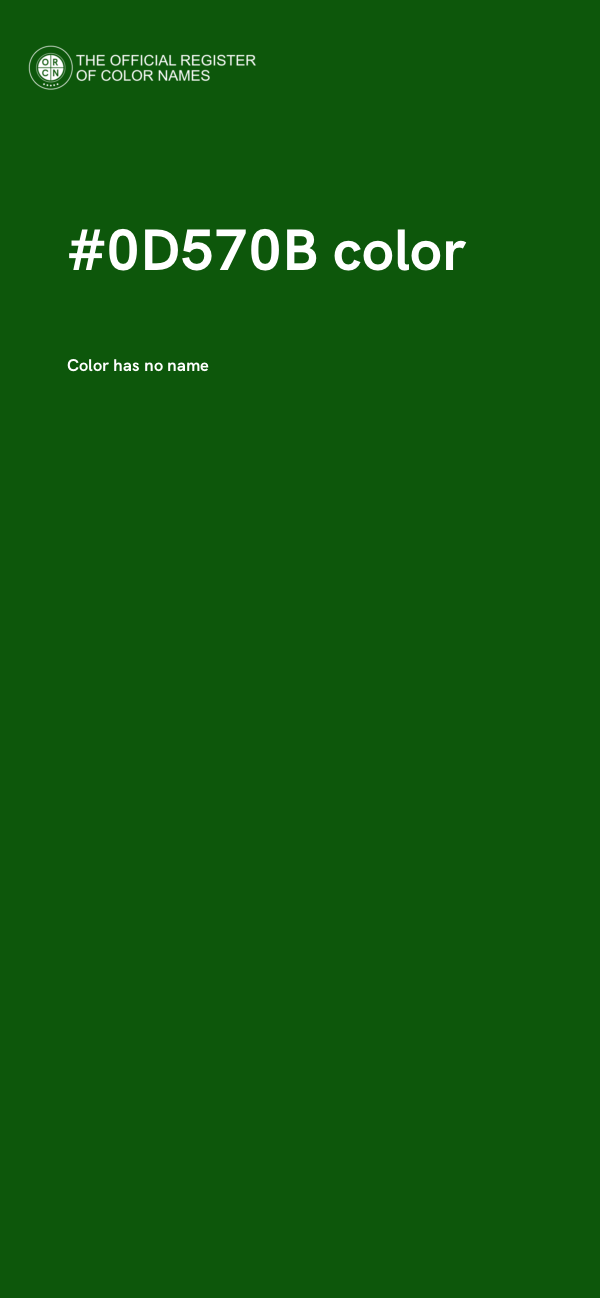 #0D570B color image