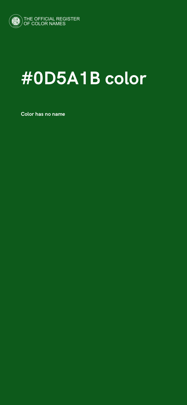 #0D5A1B color image
