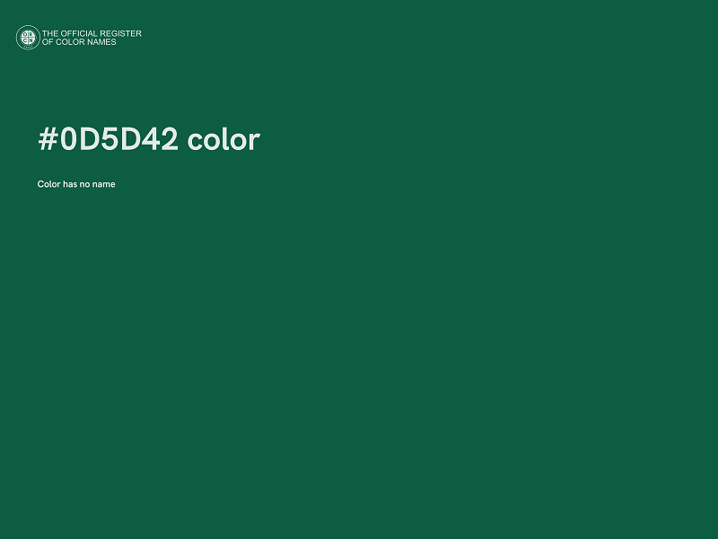 #0D5D42 color image