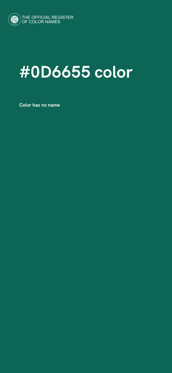 #0D6655 color image