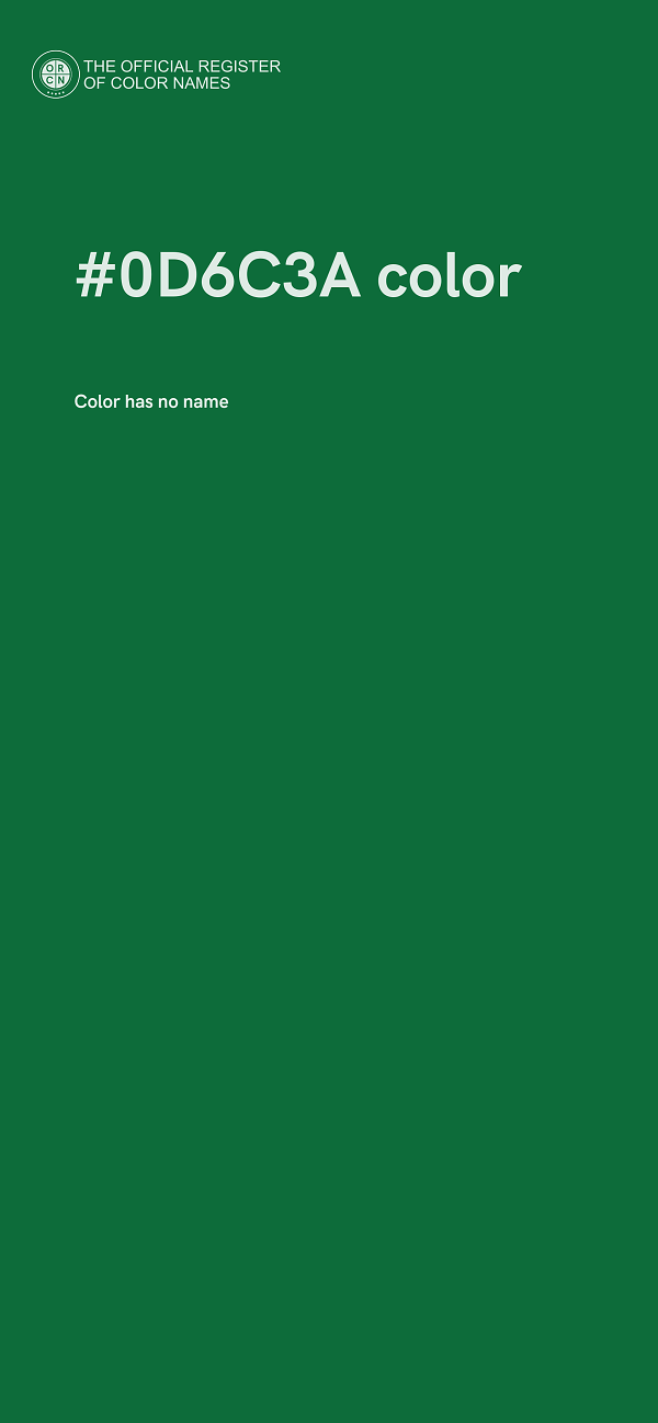#0D6C3A color image
