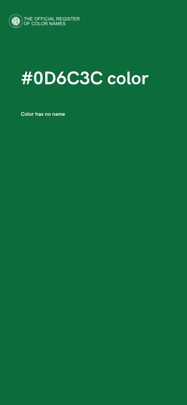 #0D6C3C color image