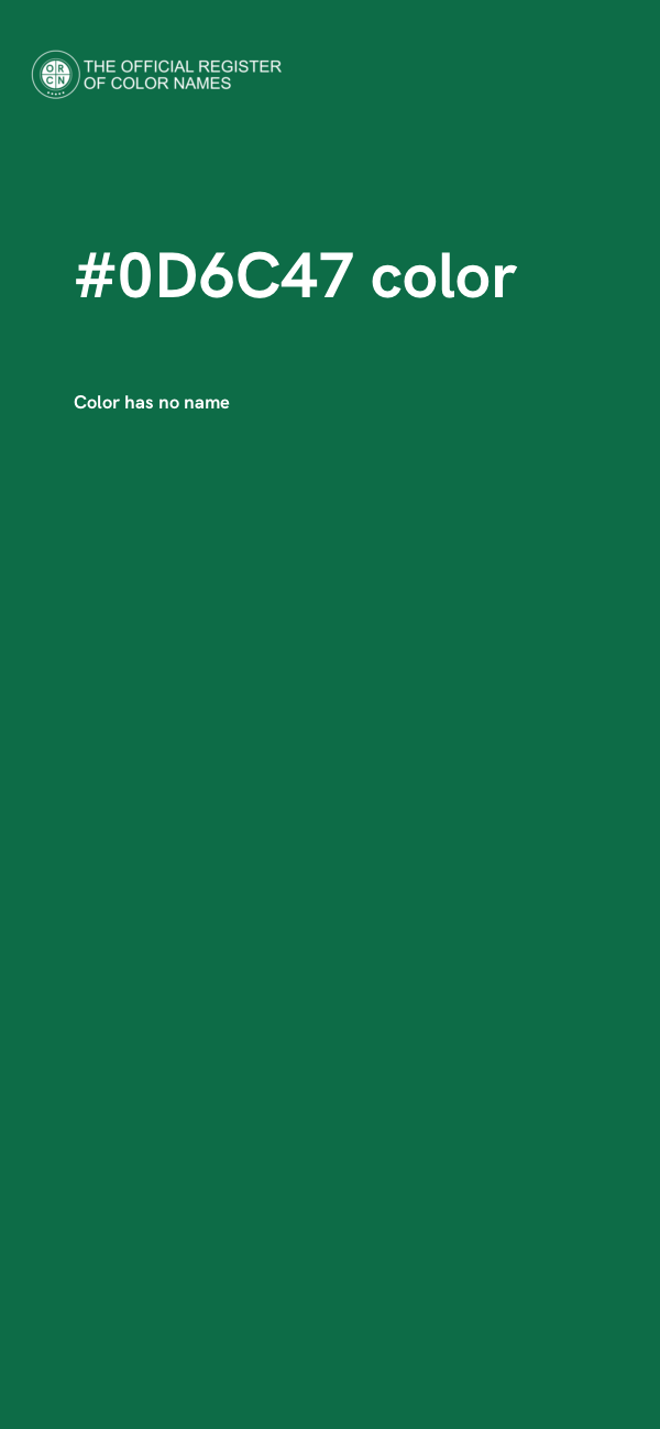 #0D6C47 color image