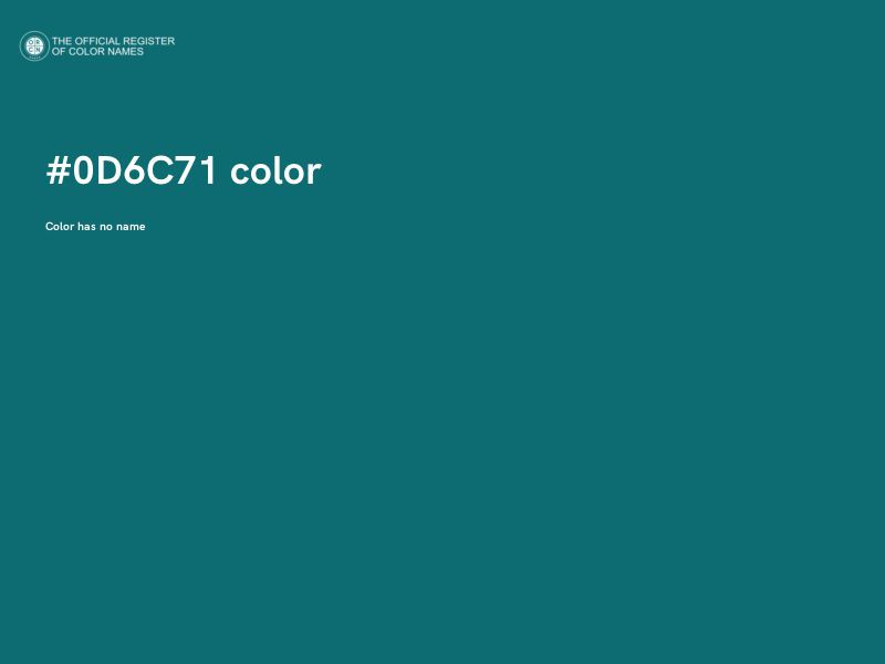 #0D6C71 color image